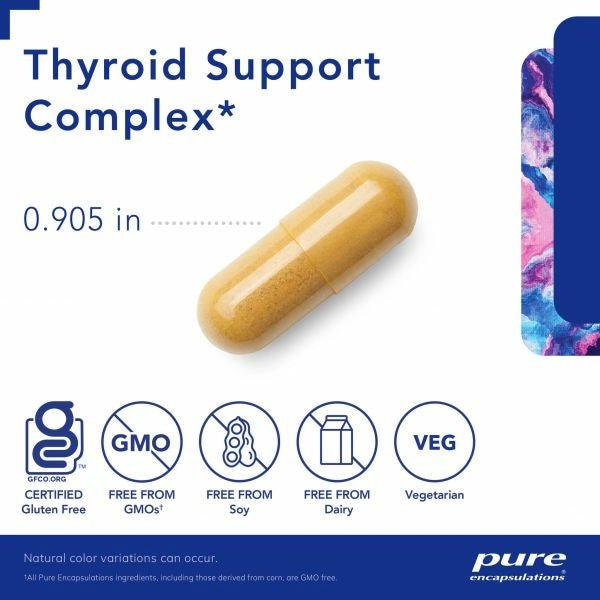 Thyroid Support Complex | Pure Encapsulations® | 60 Capsules - Coal Harbour Pharmacy