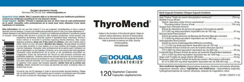 Thyromend™ | Douglas Laboratories® | 120 Capsules - Coal Harbour Pharmacy