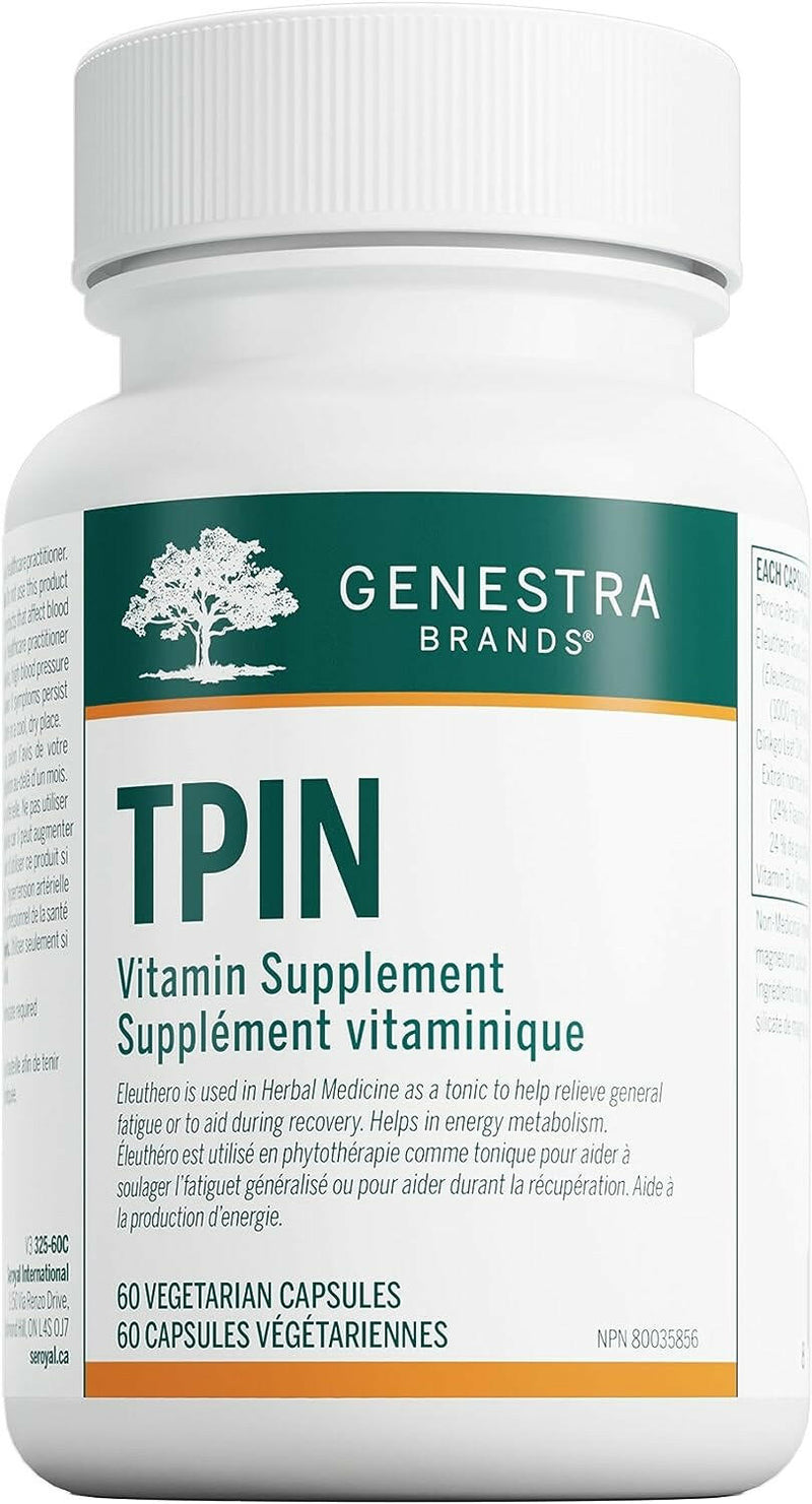 TPIN | Genestra Brands® | 60 Vegetable Capsules - Coal Harbour Pharmacy