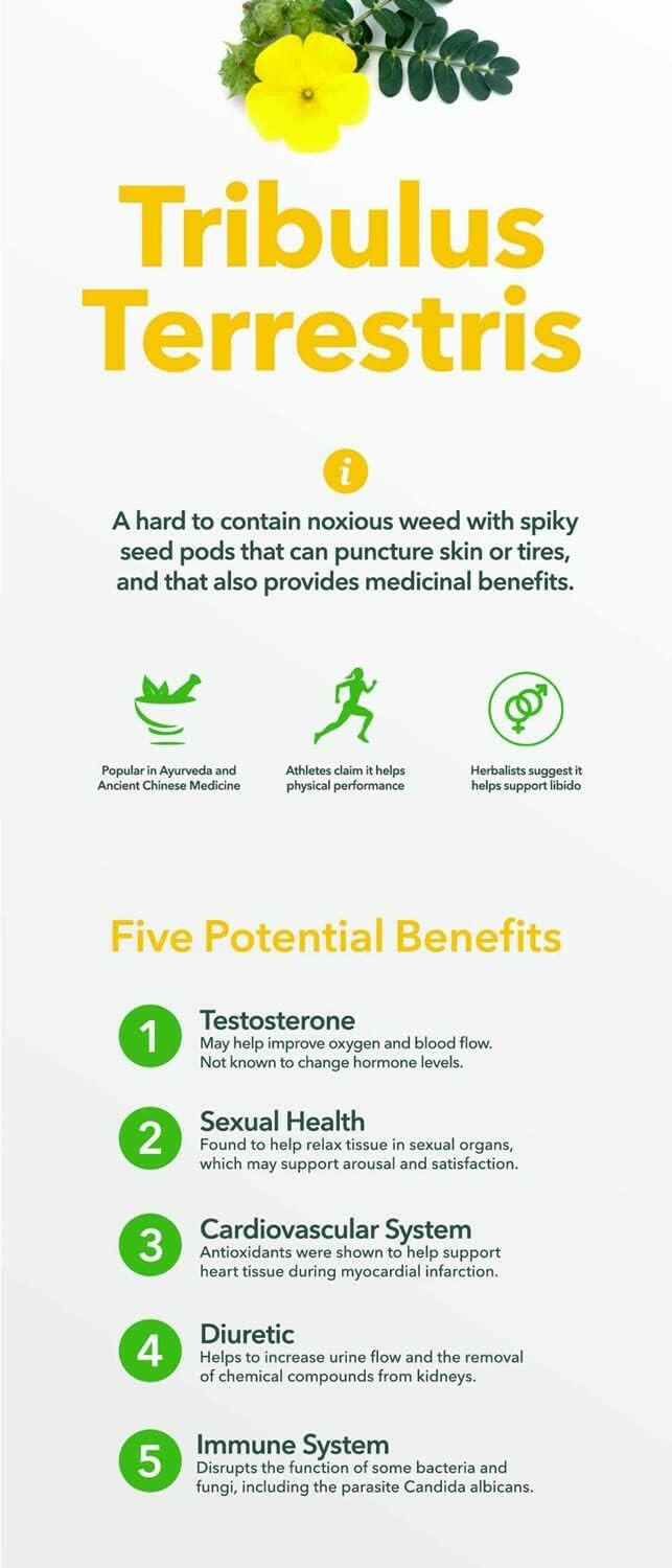 Tribulus Terrestris | Omega Alpha® | 20 Vegetable Capsules - Coal Harbour Pharmacy
