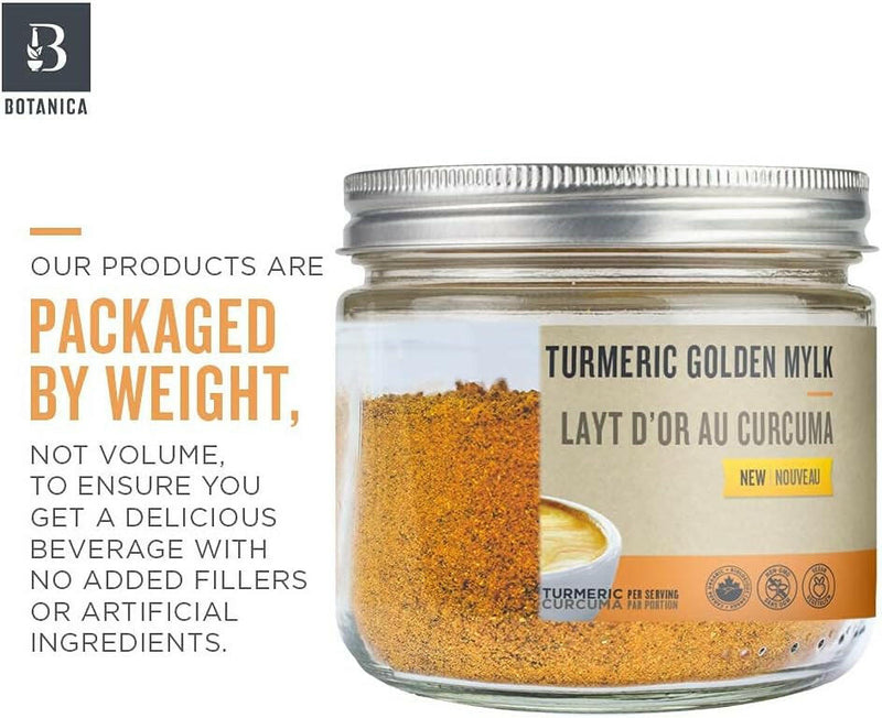Tumeric Golden Mylk | Botanica | 110 G Powder - Coal Harbour Pharmacy