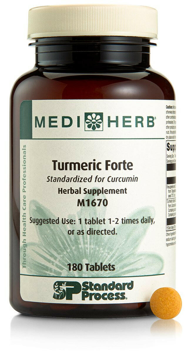 Turmeric Forte | MediHerb® | 60 Tablets - Coal Harbour Pharmacy