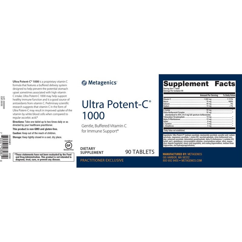 Ultra C™ 1000 | Metagenics® | 90 Tablets - Coal Harbour Pharmacy