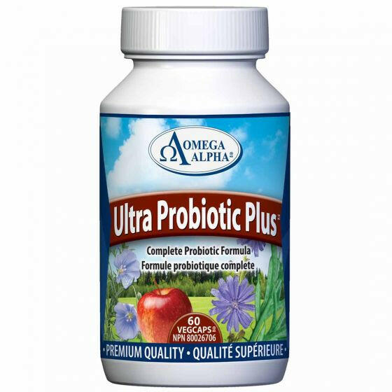 Ultra Probiotic Plus | Omega Alpha® | 60 Veggie Capsule - Coal Harbour Pharmacy