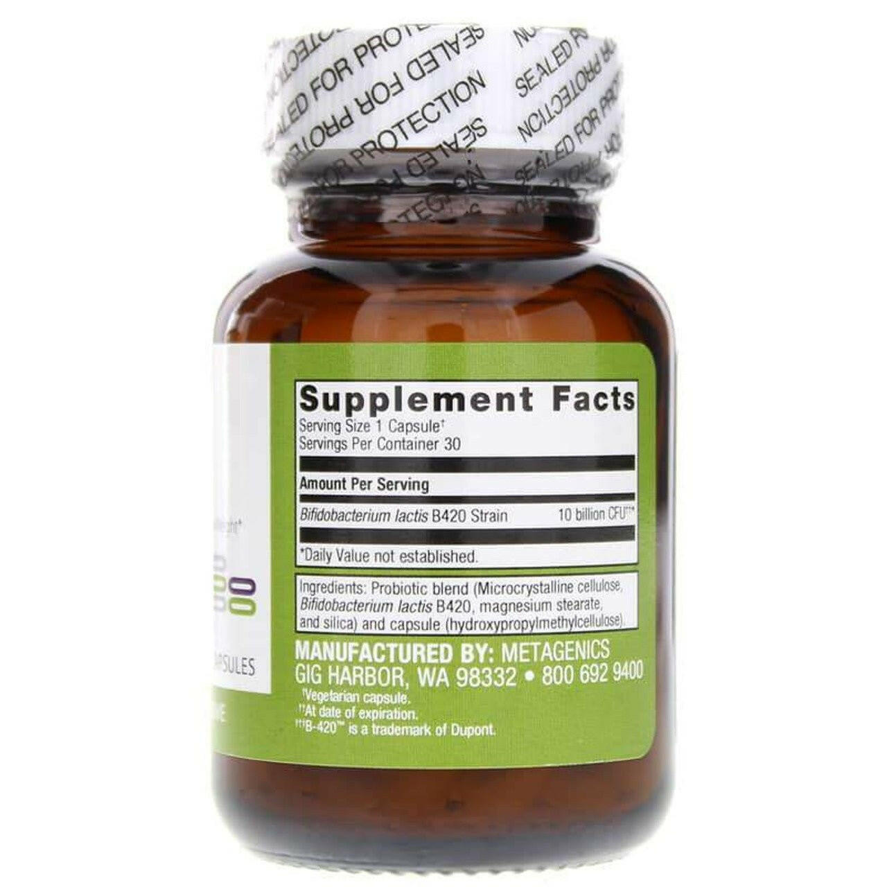 UltraFlora® IB | Metagenics® | 30 Capsules - Coal Harbour Pharmacy