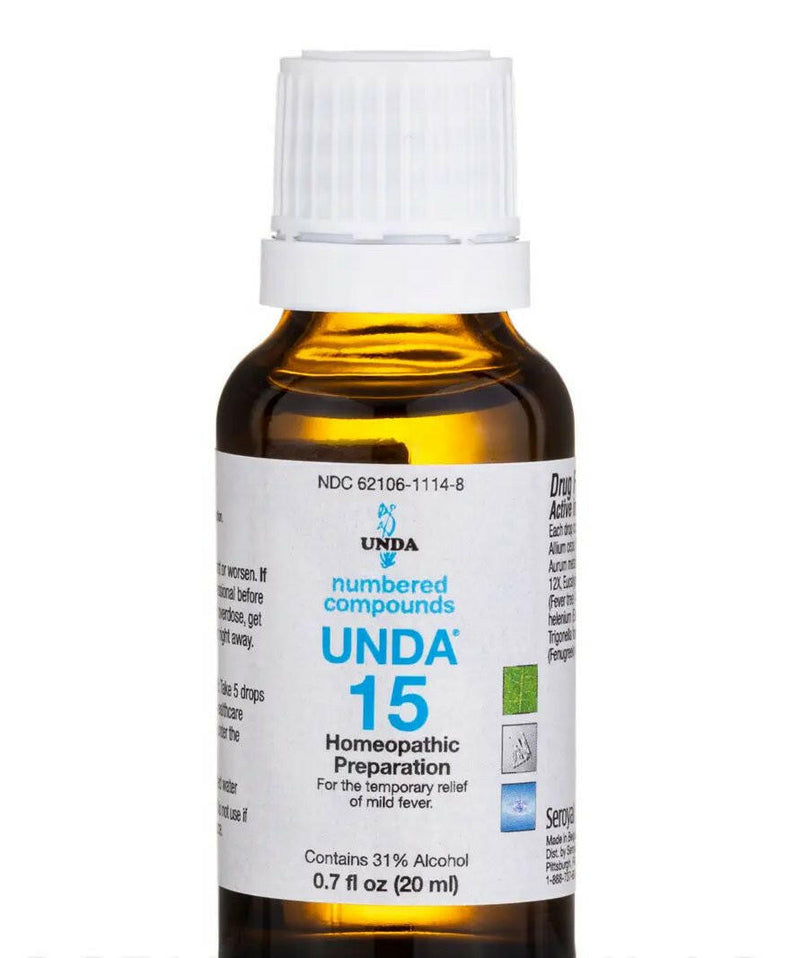 Unda 15 | UNDA Numbered Compounds | 0.7 fl. oz (20mL) - Coal Harbour Pharmacy
