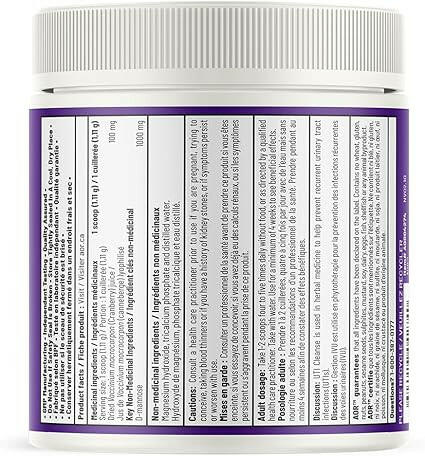 UTI Cleanse | AOR™ | 55gram (50 Servings) OR 110gram (100 Servings) Powder - Coal Harbour Pharmacy