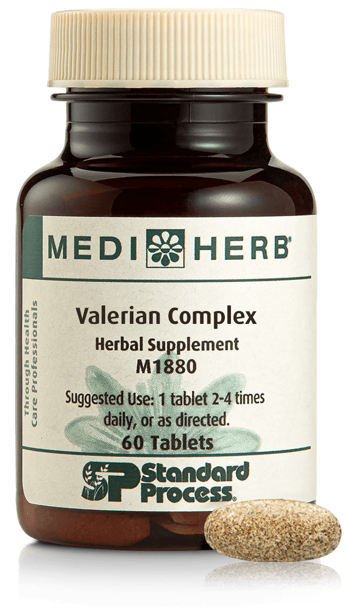 Valerian Complex | MediHerb® | 60 Tablets - Coal Harbour Pharmacy