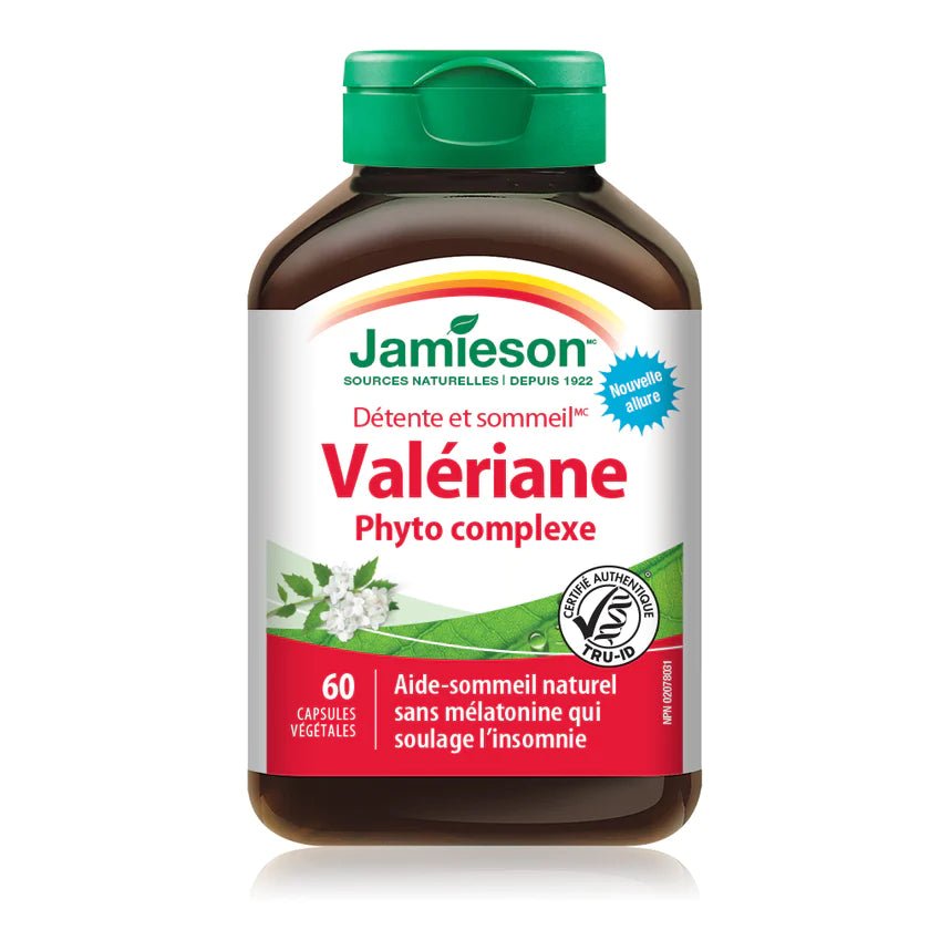 Valerian Herbal Complex | Jamieson™ | 60 Vegetable Capusles - Coal Harbour Pharmacy