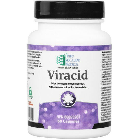 Viracid | Ortho Molecular Products® | 60 Capsules - Coal Harbour Pharmacy