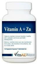 Vitamin A plus Zinc | Vita Aid® | 112 Veg Caps - Coal Harbour Pharmacy