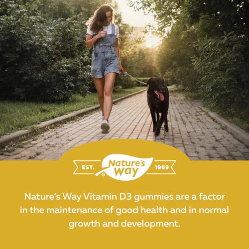 Vitamin D3 Gummies | Nature's Way Canada | 60 Gummies - Coal Harbour Pharmacy