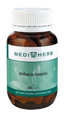 Withania Complex | MediHerb® | 60 Tablets - Coal Harbour Pharmacy