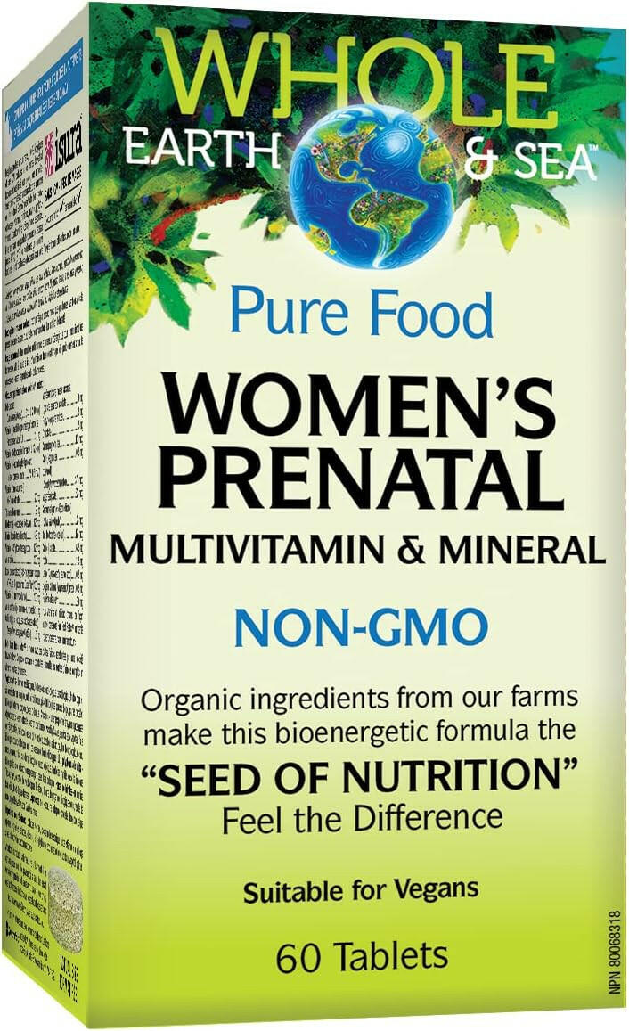 Women’s Prenatal | Whole Earth & Sea™ Pure Food | 60 Tablets - Coal Harbour Pharmacy