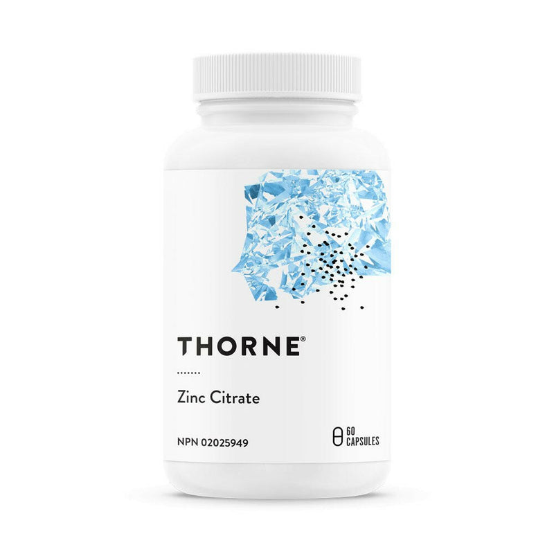 Zinc Citrate | Thorne® | 60 Capsules - Coal Harbour Pharmacy