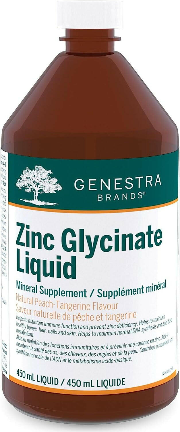 Zinc Glycinate Liquid | Genestra Brands® | 450 mL - Coal Harbour Pharmacy