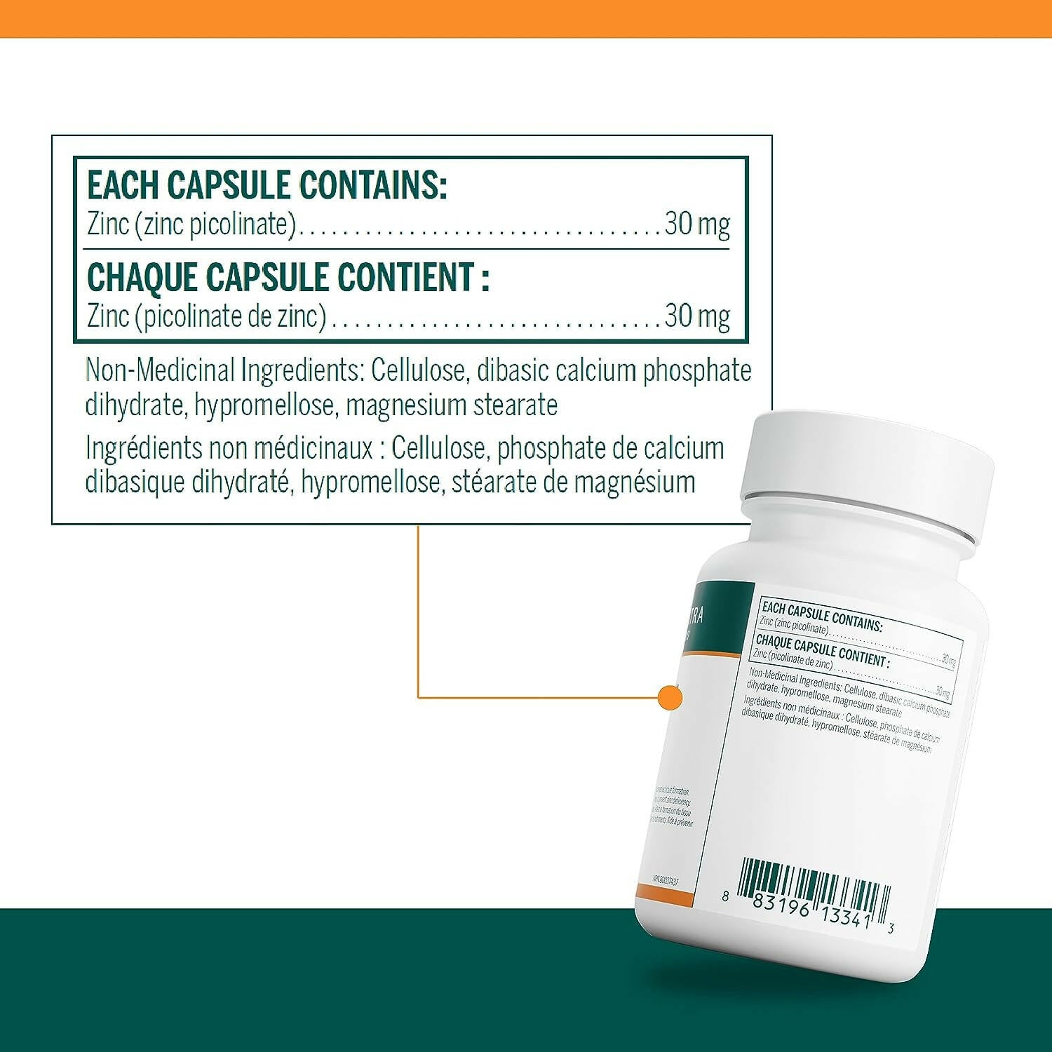 Zinc Picolinate Formula | Genestra Brands® | 60 Vegetable Capsules - Coal Harbour Pharmacy